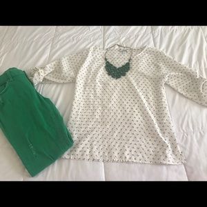 Old Navy Anchor Print Top